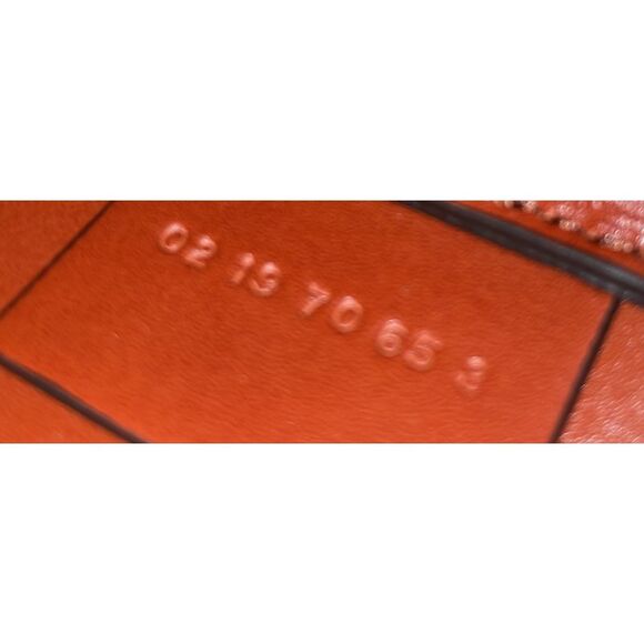 Chloé Red and Brown Leather Suede Patent Tess Bag - Picture 9 of 16